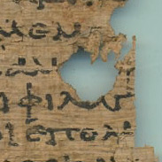 Input papyrus image